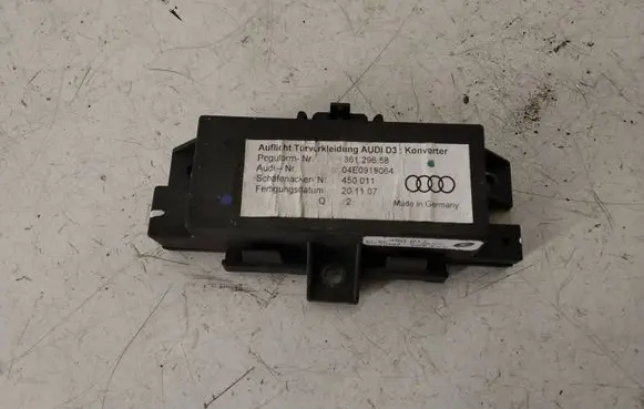 Audi A8 S8 D3 4E Door control unit/module 36129658 450011