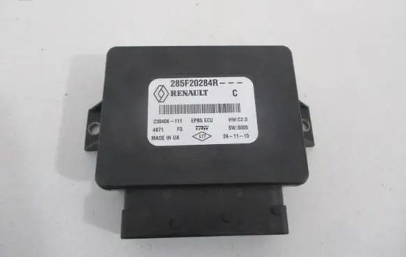 Renault Kadjar Hand brake control module 285F20284R 4871 230406111