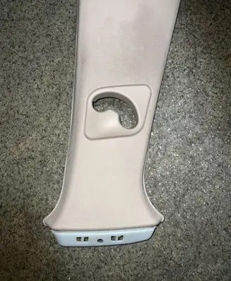 BMW X6 F16 (B) pillar trim (top) 7324912