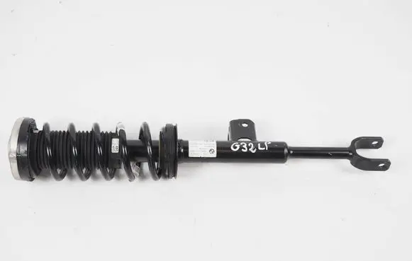 Front shock absorber with coil spring