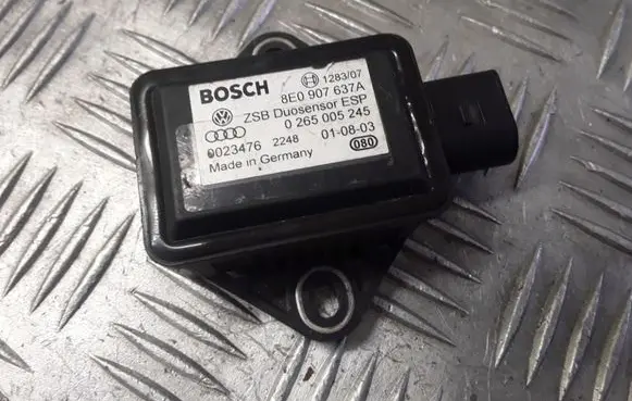 Audi A4 S4 B6 8E 8H ESP acceleration yaw rate sensor 8E0907637A 0265005245