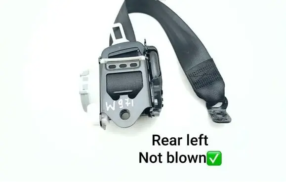 Porsche Macan (95B) Rear seatbelt 95B857805C