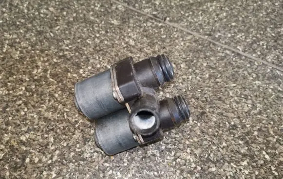 Coolant heater control valve