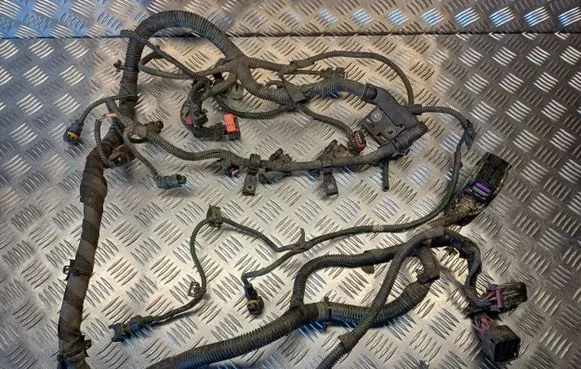 Engine installation wiring loom
