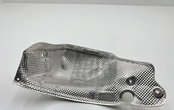 Heat shield in engine bay