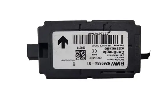 BMW 1 F20 F21 Alarm control unit/module 926963401 A2C37521900 090613