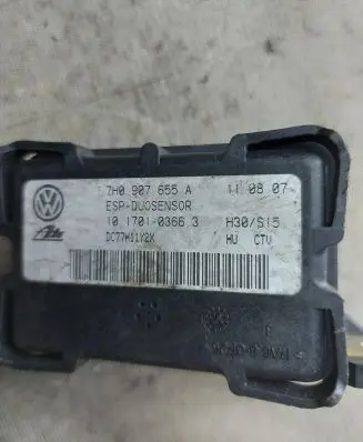 Volkswagen Touran I ESP acceleration yaw rate sensor 7H0907655A DC77H11Y2X 10170103663
