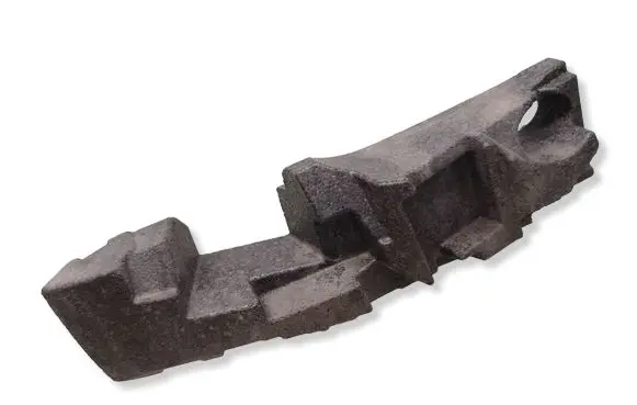 Mercedes-Benz E W212 Front bumper foam support bar A2128850637