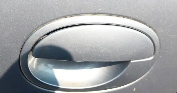 Opel Meriva A Rear door handle trim 