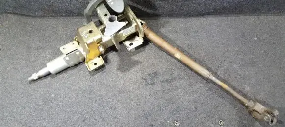 Steering wheel axle