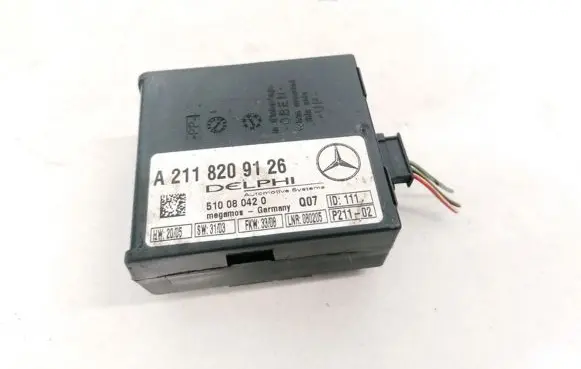 Mercedes-Benz CLC CL203 Alarm control unit/module A2118209126 510080420