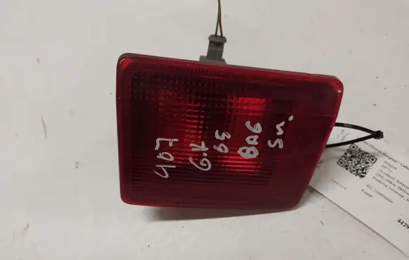 Peugeot 407 Tailgate rear/tail lights 9646507480