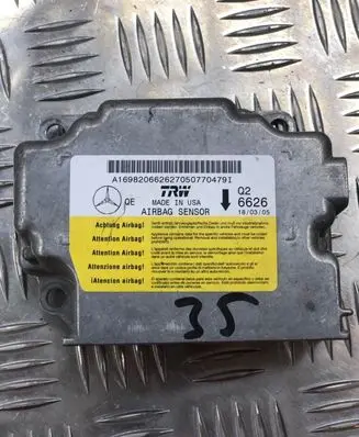 Mercedes-Benz A W169 Airbag control unit/module A169820662
