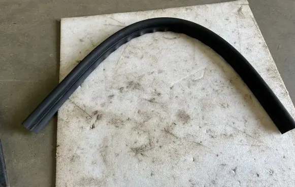 Engine compartment rubber