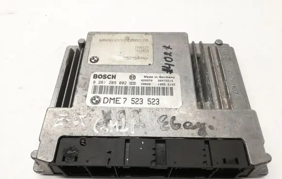 BMW 7 E65 E66 Engine control unit/module 7525490 0261209002