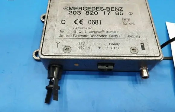 Mercedes-Benz S W220 Antenna control unit A2038201785