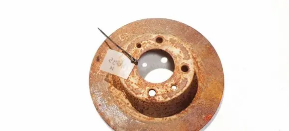 Citroen C5 Rear brake disc neventiliuojamas