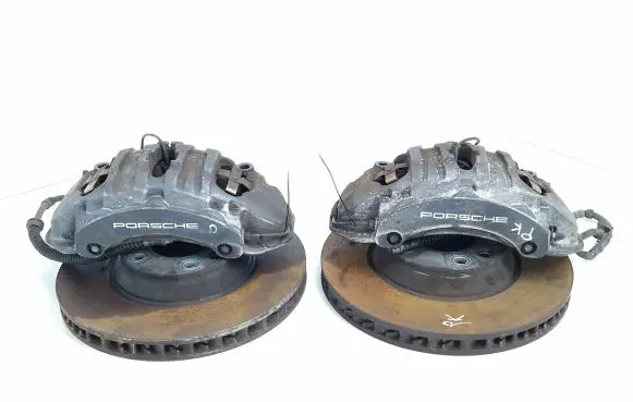 Porsche Cayenne (92A) Brake discs and calipers set 
