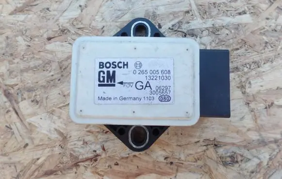 Opel Corsa D ESP acceleration yaw rate sensor 13221030