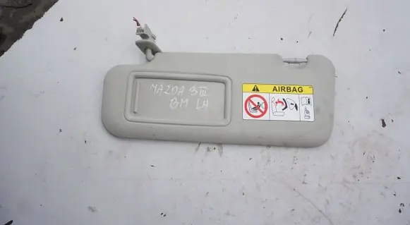 Mazda 3 III Sun visor