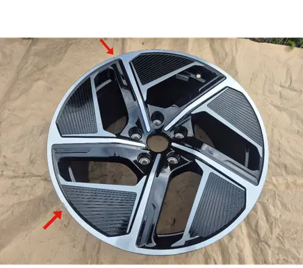 Audi E-tron GT R20 alloy rim 4J3601025H 4J3601023B