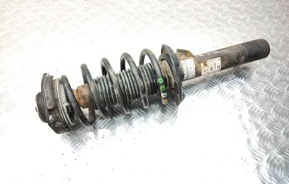 Front shock absorber with coil spring