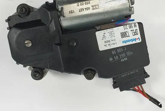 Opel Astra G Sunroof control unit/module 404427