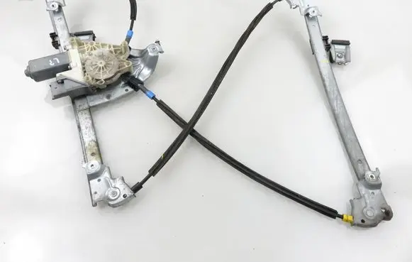 Peugeot 607 Front door window regulator with motor 9650734980