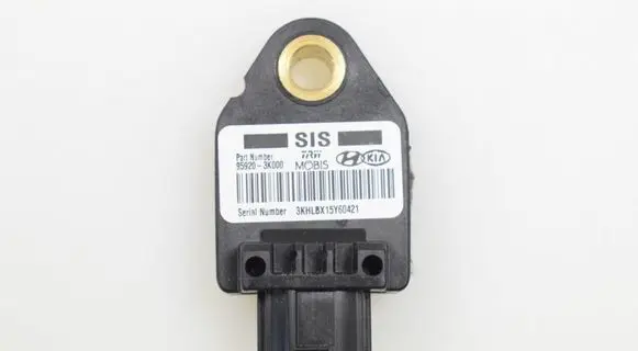 Airbag deployment crash/impact sensor