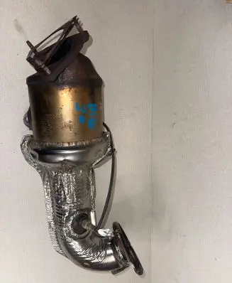 Jaguar XJ X351 Catalyst/FAP/DPF particulate filter K8D25G267CA 22212338 2379509XA