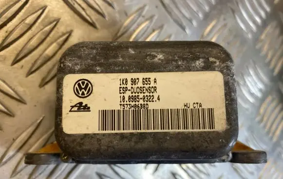 Audi A3 S3 8P ESP acceleration yaw rate sensor 1K0907655A 10098503224 T573H06B8D