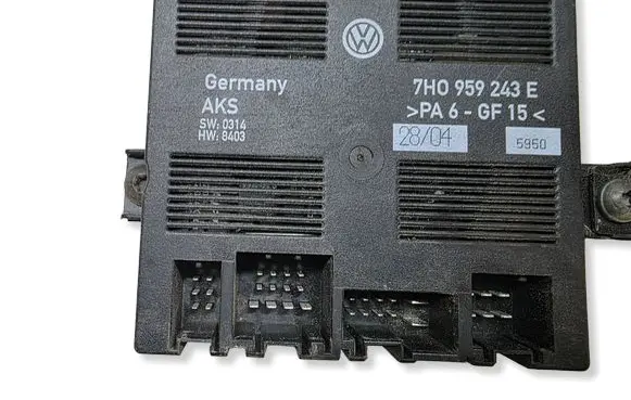 Volkswagen Multivan T5 Sliding door control unit/module 7H0959243E