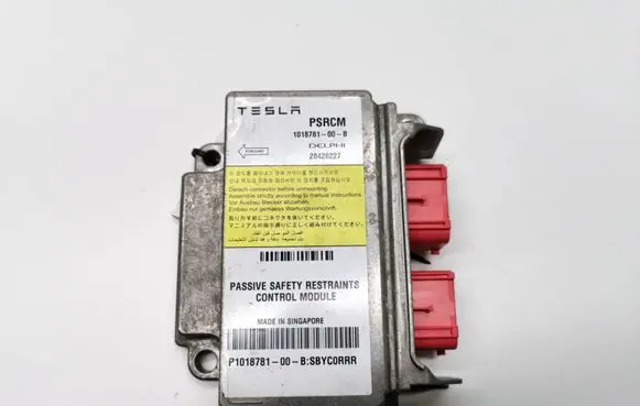 Tesla Model S Airbag control unit/module 1018781-00-B