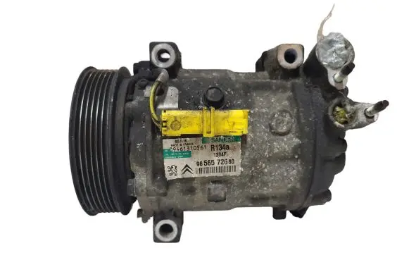 Peugeot 407 Air conditioning (A/C) compressor (pump) 9656572680 1304F R134AQ