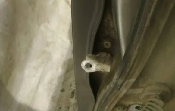 Suzuki Swift I Rear door check strap stopper 
