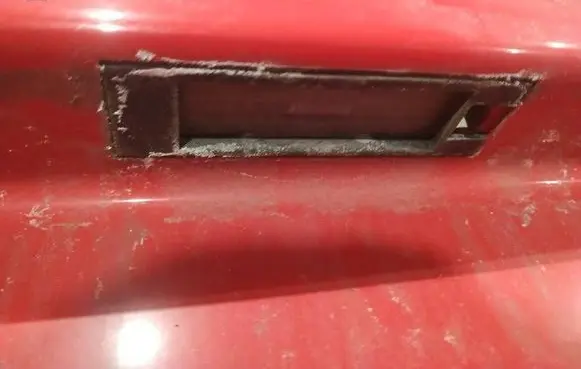 Opel Corsa D Number plate light 