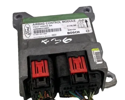 Ford Focus Airbag control unit/module YS4T14B056BA 0285001396 629286315801