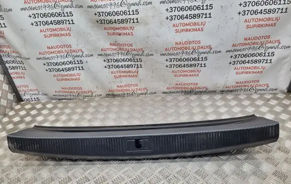 Audi A8 S8 D3 4E Trunk/boot sill cover protection 4E0863283A 4E0863471B