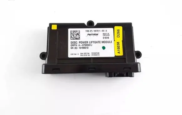 Tesla Model S Tailgate/trunk control unit/module 100751100A 1007511-00-A A-0752G01J