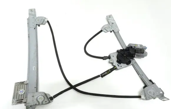 Opel Tigra B Front door window regulator with motor 93162241 0291 118694