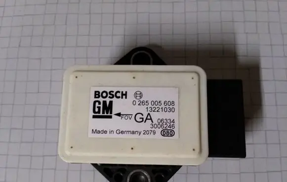 Opel Corsa D ESP acceleration yaw rate sensor 13221030 0265005608