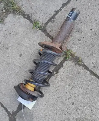 Volkswagen PASSAT B6 Front shock absorber with coil spring 3C0413031AL