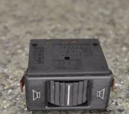 Audi 100 200 5000 C3 Sound control switch 443035621A 405W