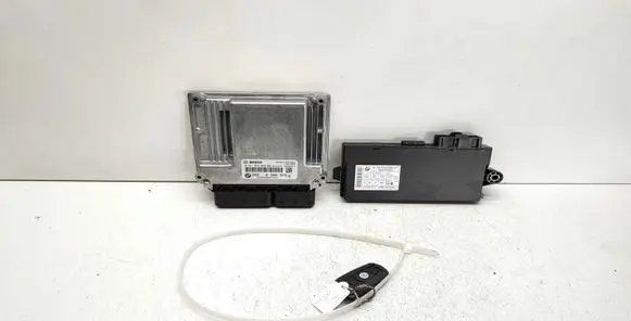 BMW 3 E90 E91 Engine ECU kit and lock set 8506375 0281016069 9147226