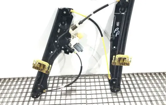 Front door window regulator with motor