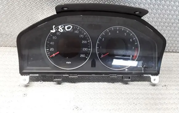 Volvo S80 Speedometer (instrument cluster) 31254534AA