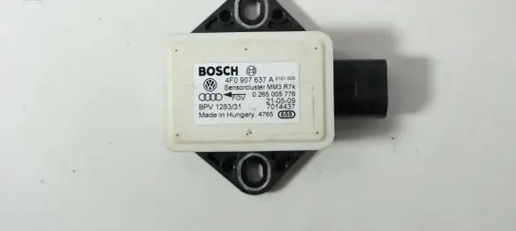 Audi A6 S6 C6 4F ESP acceleration yaw rate sensor 4F0907637A