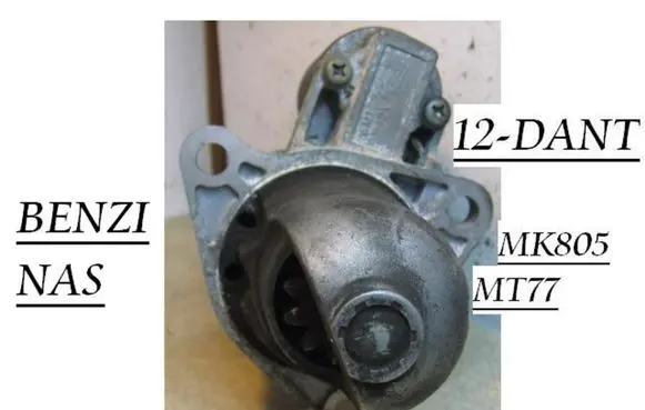 Mazda Xedos 6 Starter motor MT77 MK805