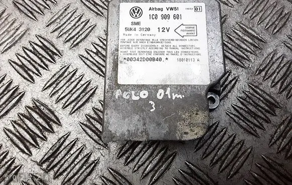 Volkswagen Polo III 6N 6N2 6NF Airbag control unit/module 1c0909601