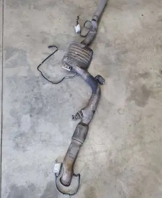 Mercedes-Benz E W212 Muffler/silencer A2124909814